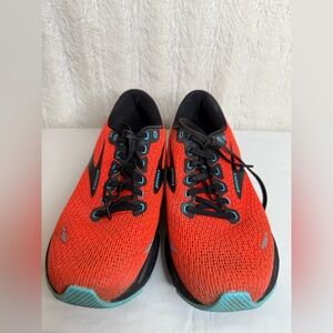 Brooks Ghost 15 Running Shoes in Coral Black Blue size 9,5